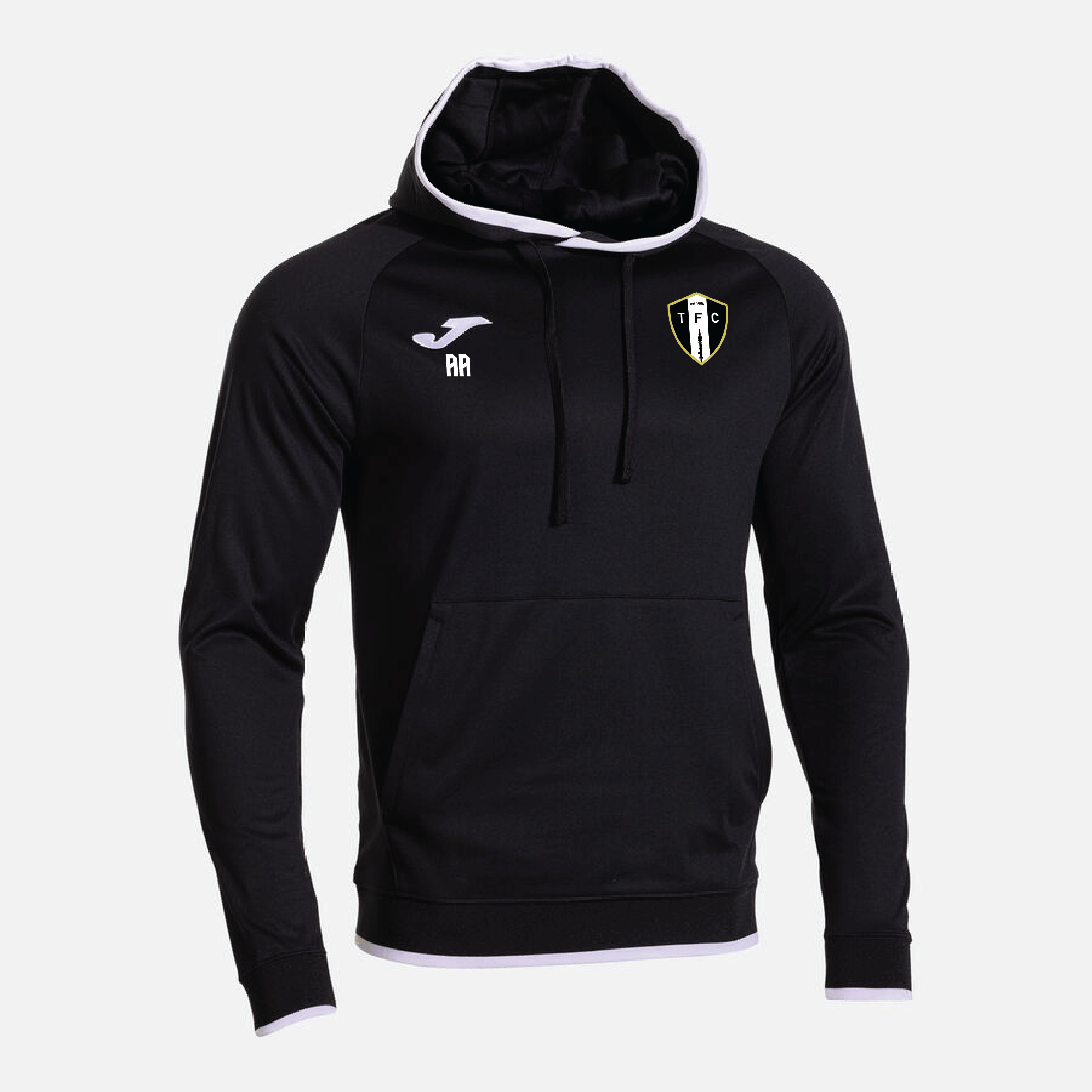 Tacolneston FC – Joma Combi Premium Hoodie – Black White
