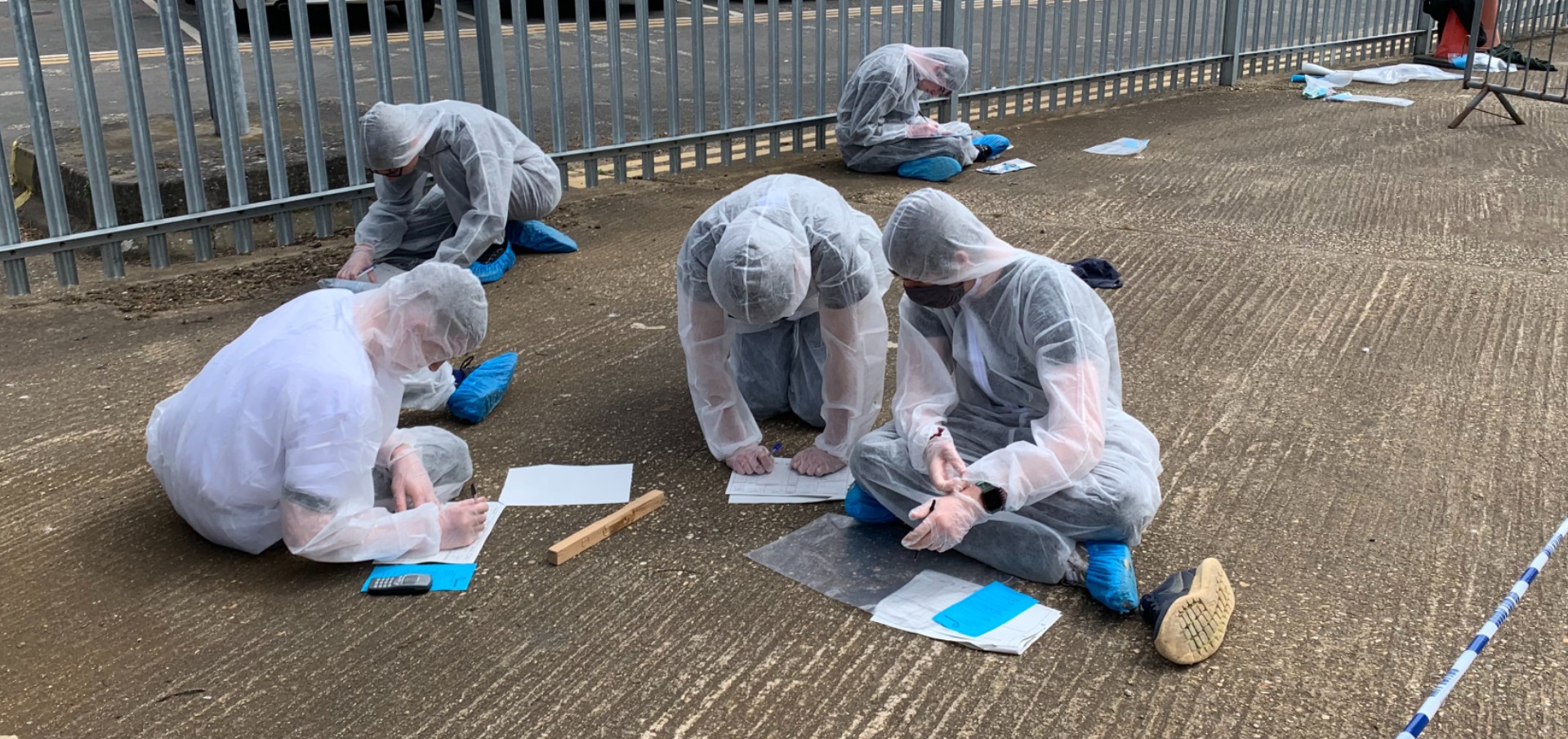 uniformed protective services crime scene course