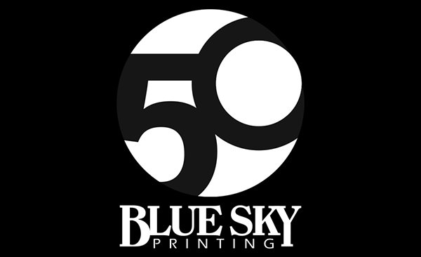 bluesky printing logo