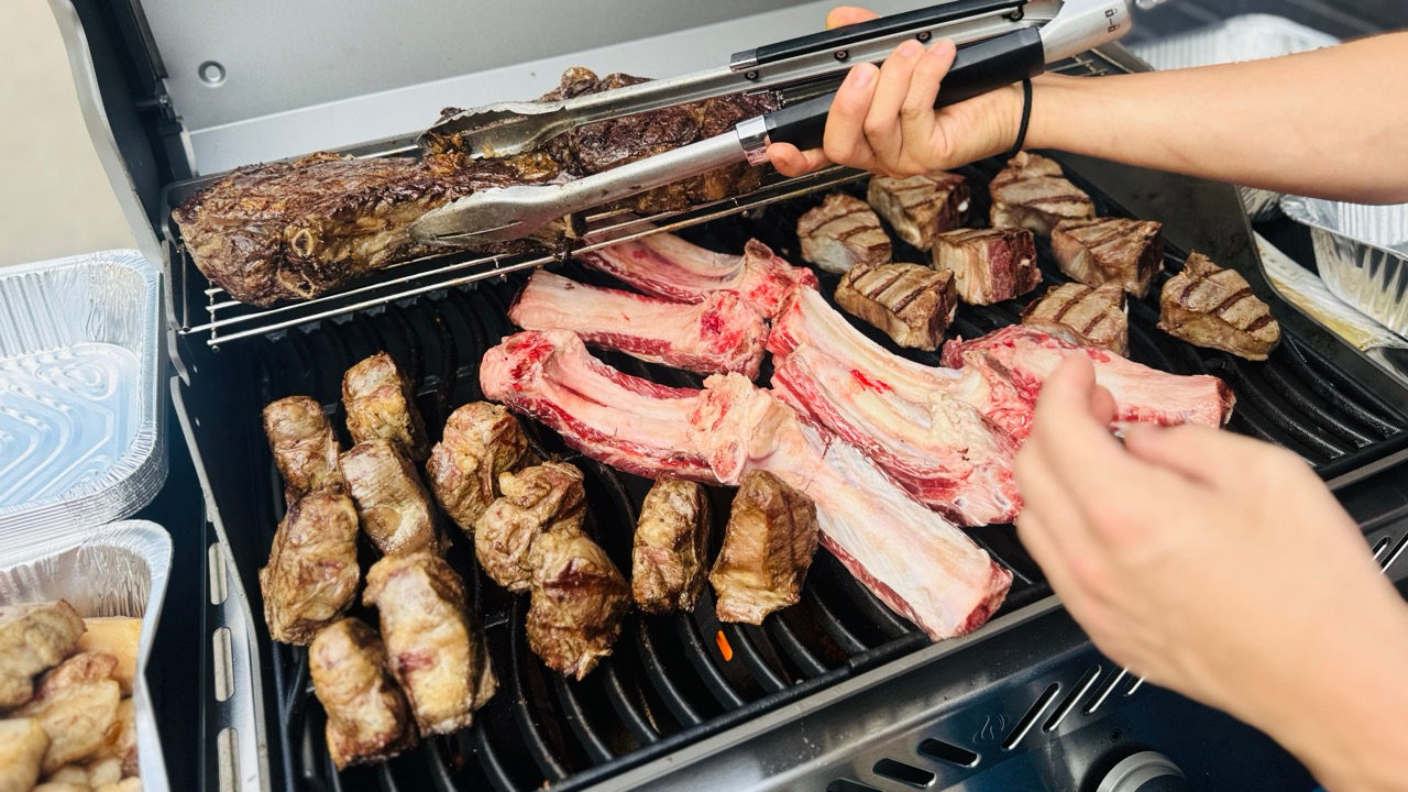 BBQ with okamoto ice studio