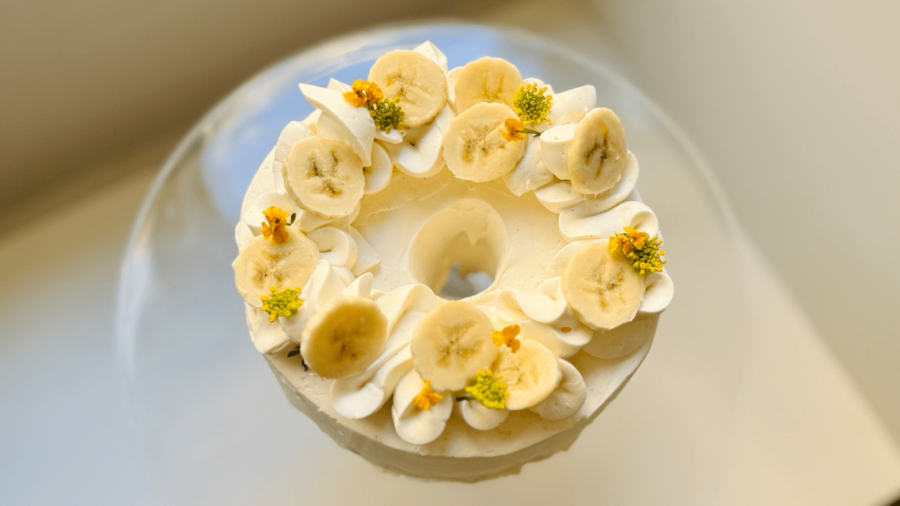 Banana Chiffon Cake