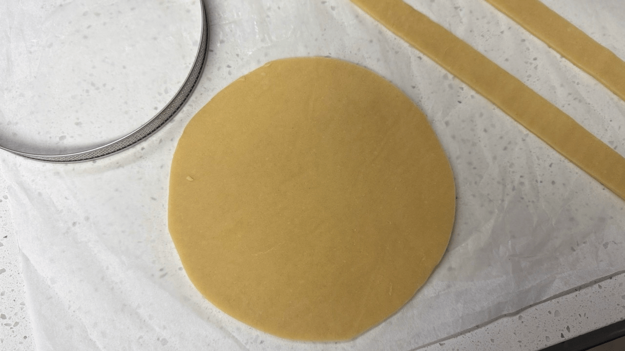 cut the dough