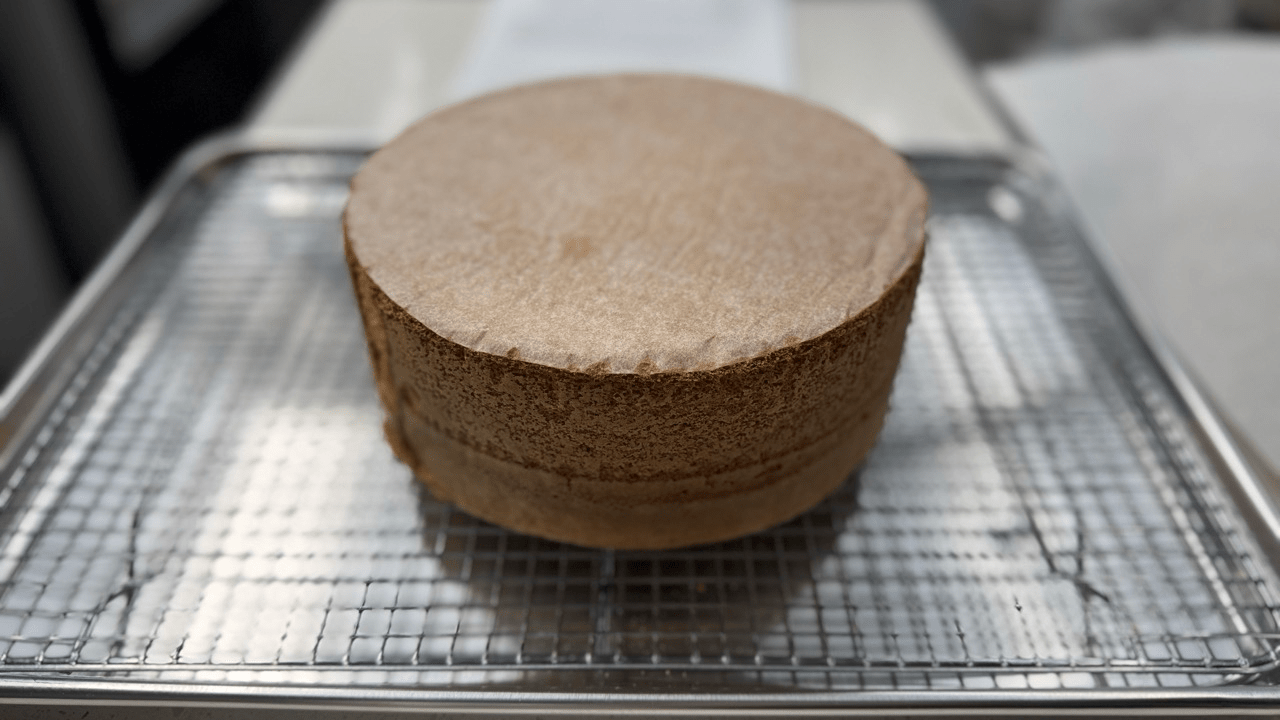 inverted sponge cake