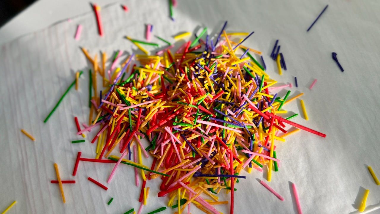chopped the sprinkles