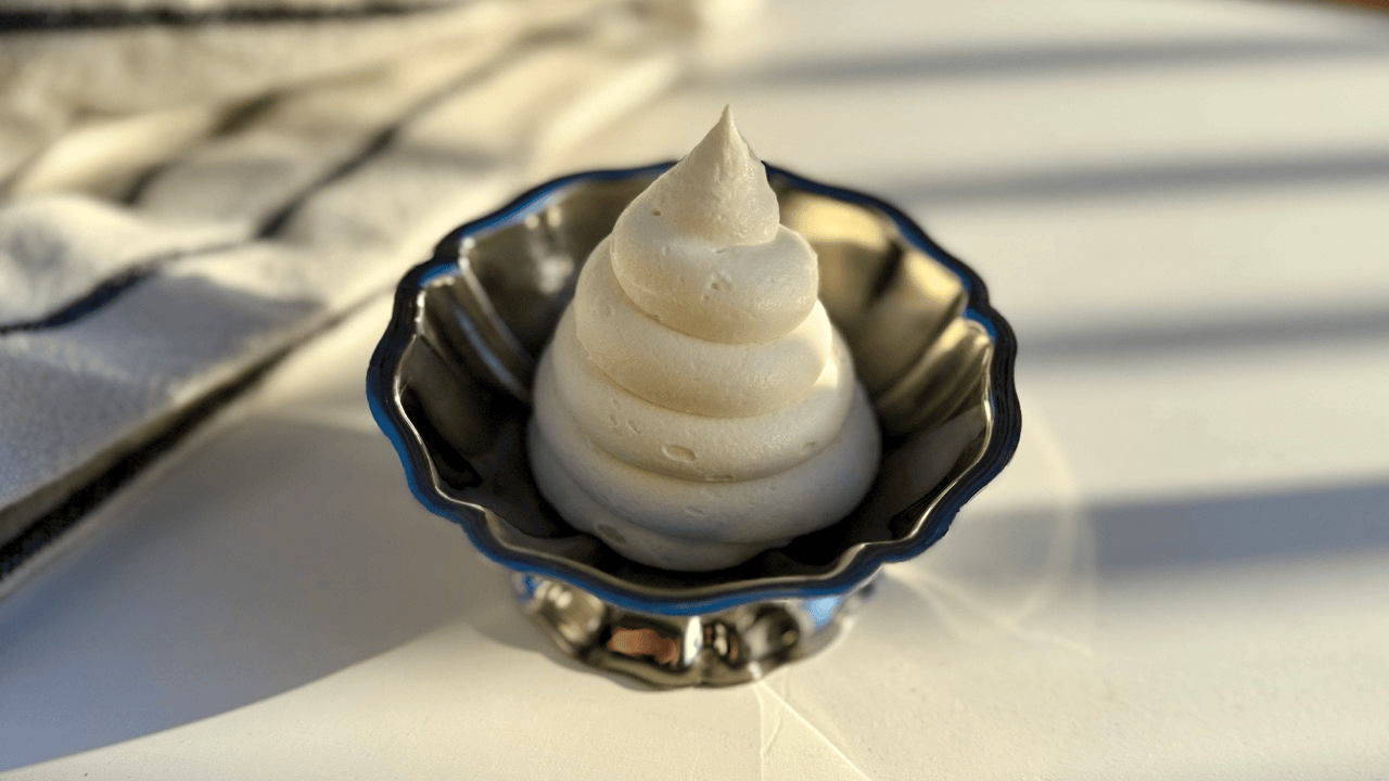 air cheese whipped cream cheese cake
