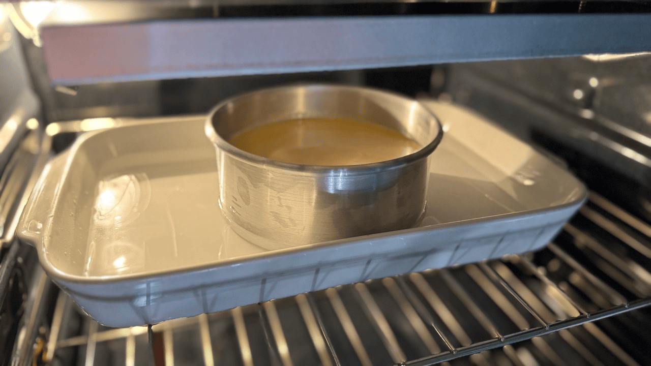 water bath baking