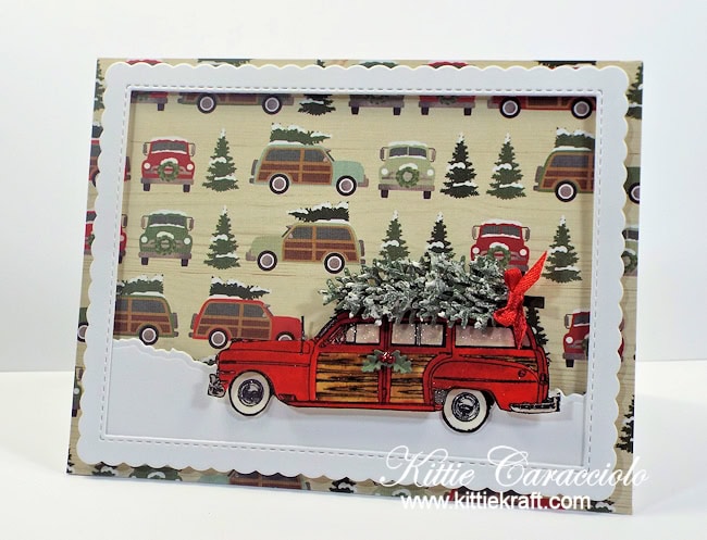 Come see how I made this Woody and Christmas tree card.