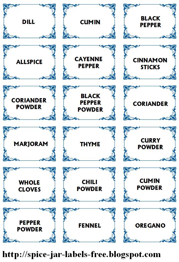 24 creative spice jar labels kitty baby love