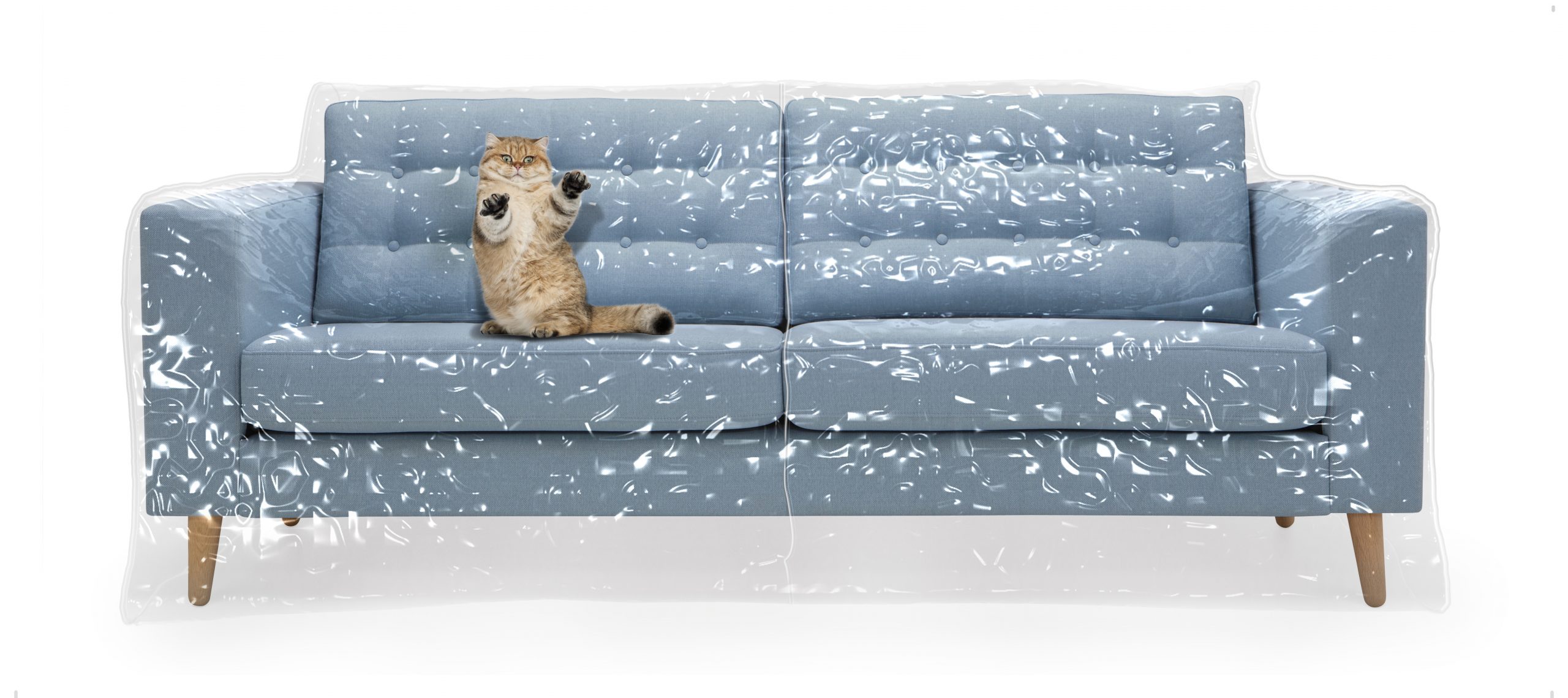 Home & garden plastic furniture cover recliner armchair scratch protector for pets cat dog new