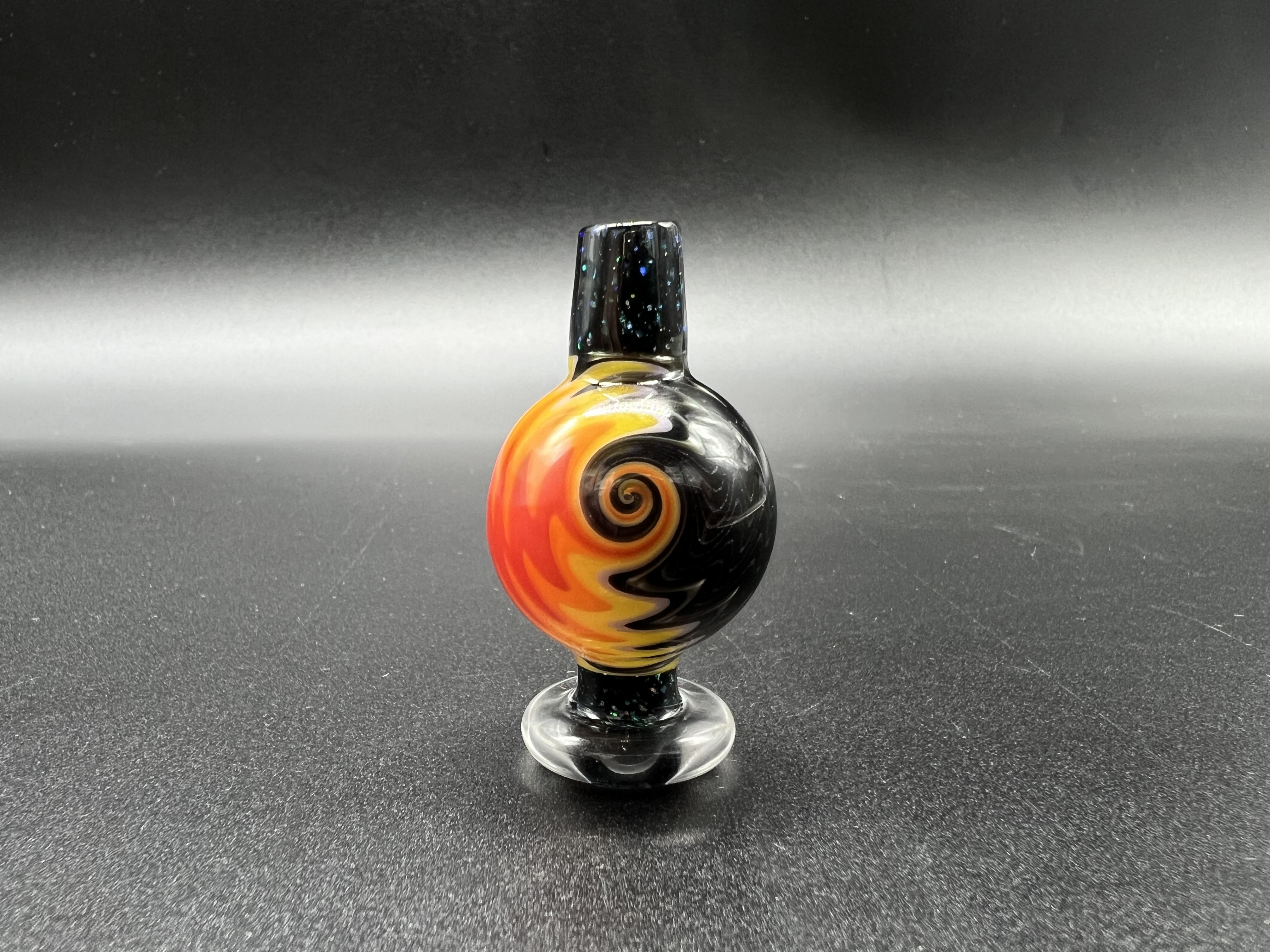 Fire & Black Wig Wag Reversal Cap