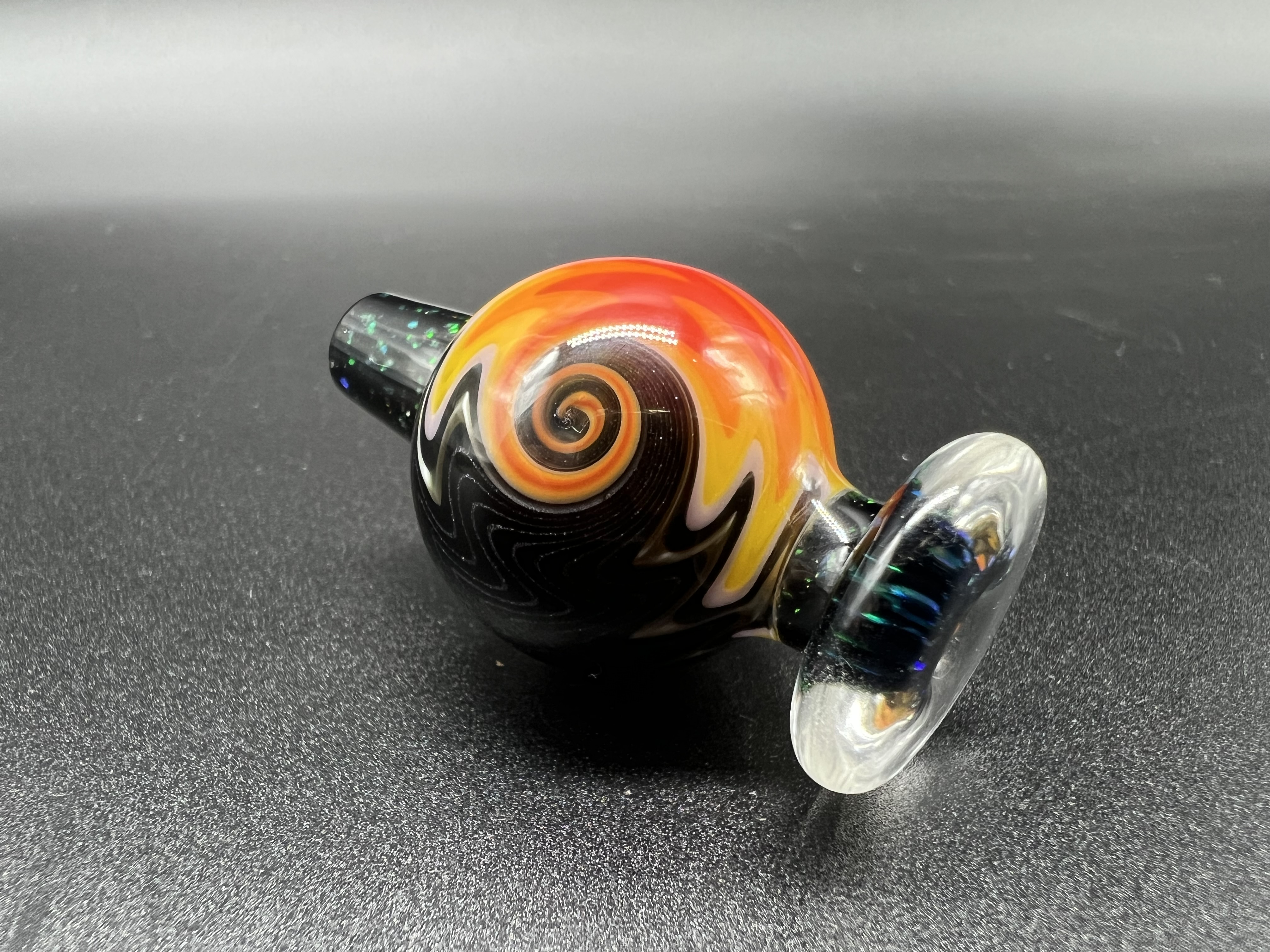 Fire & Black Wig Wag Reversal Cap