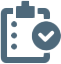 Clipboard icon representing Marketing Operations