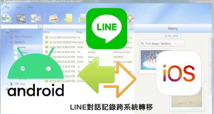 轉移line聊天紀錄