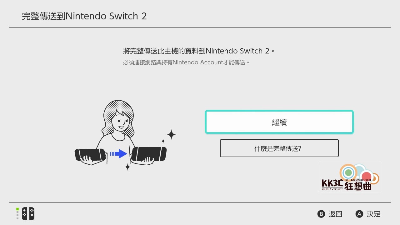 Switch 2資料轉移攻略：完整傳送vs 手動逐一傳送，你該怎麼選？