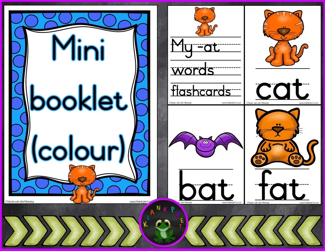 at word family reading and writing pack – Klankpret