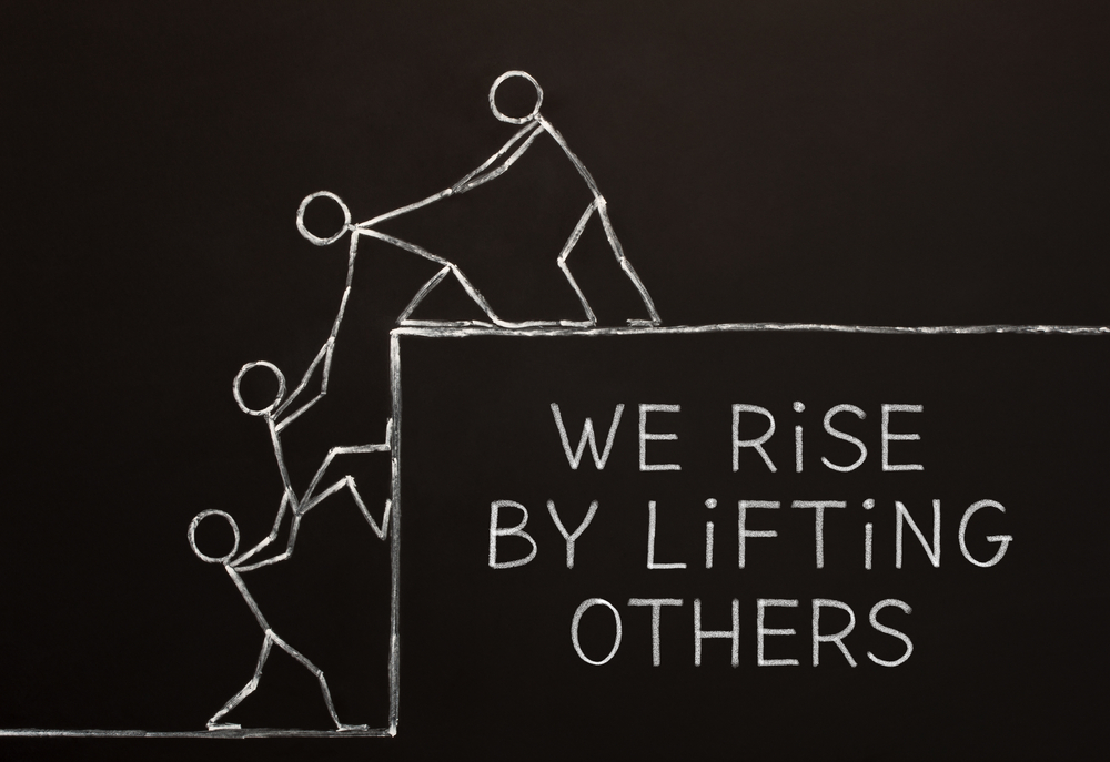 Quote,We,Rise,By,Lifting,Others,Handdrawn,On,Altruism,,Kindness,
