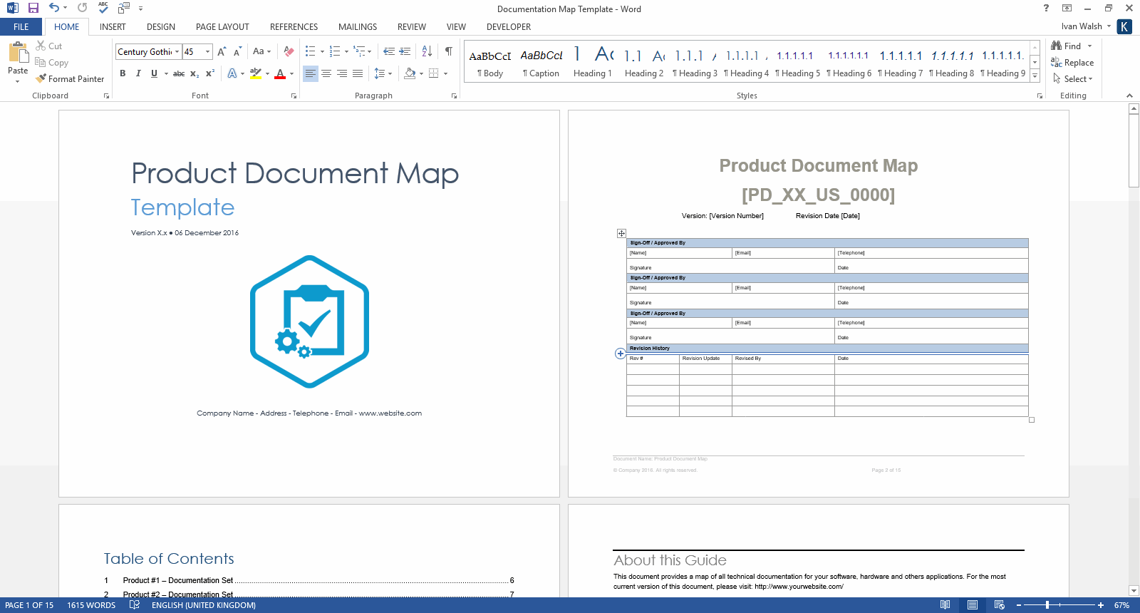 Job Application Template Word Document