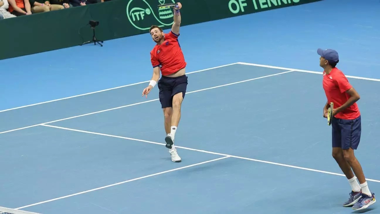 The United States Secures Spot in Davis Cup Finals with Victory over Ukraine