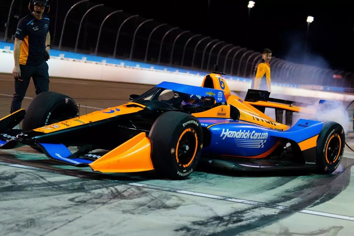 IndyCar Debut: Larson’s Test Run and The Challenges Ahead