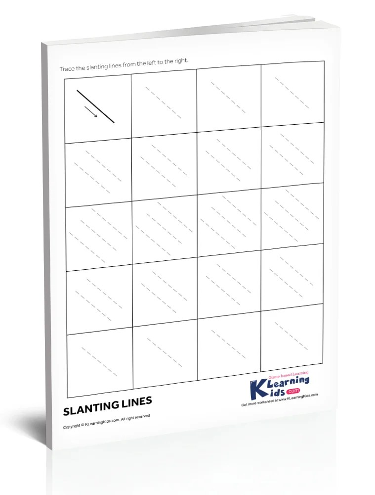 standing sleeping line worksheet klearningkids com