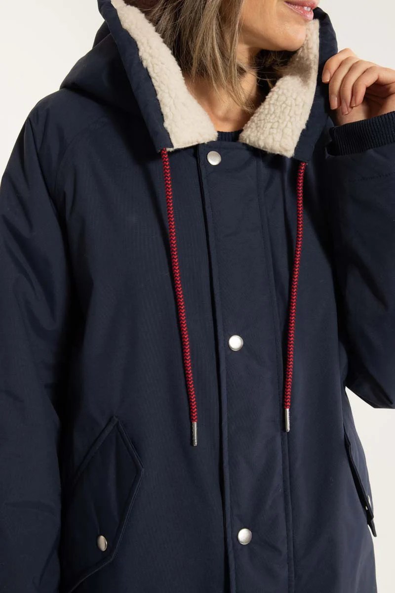 Winterparka Danecoast Dunkelblau