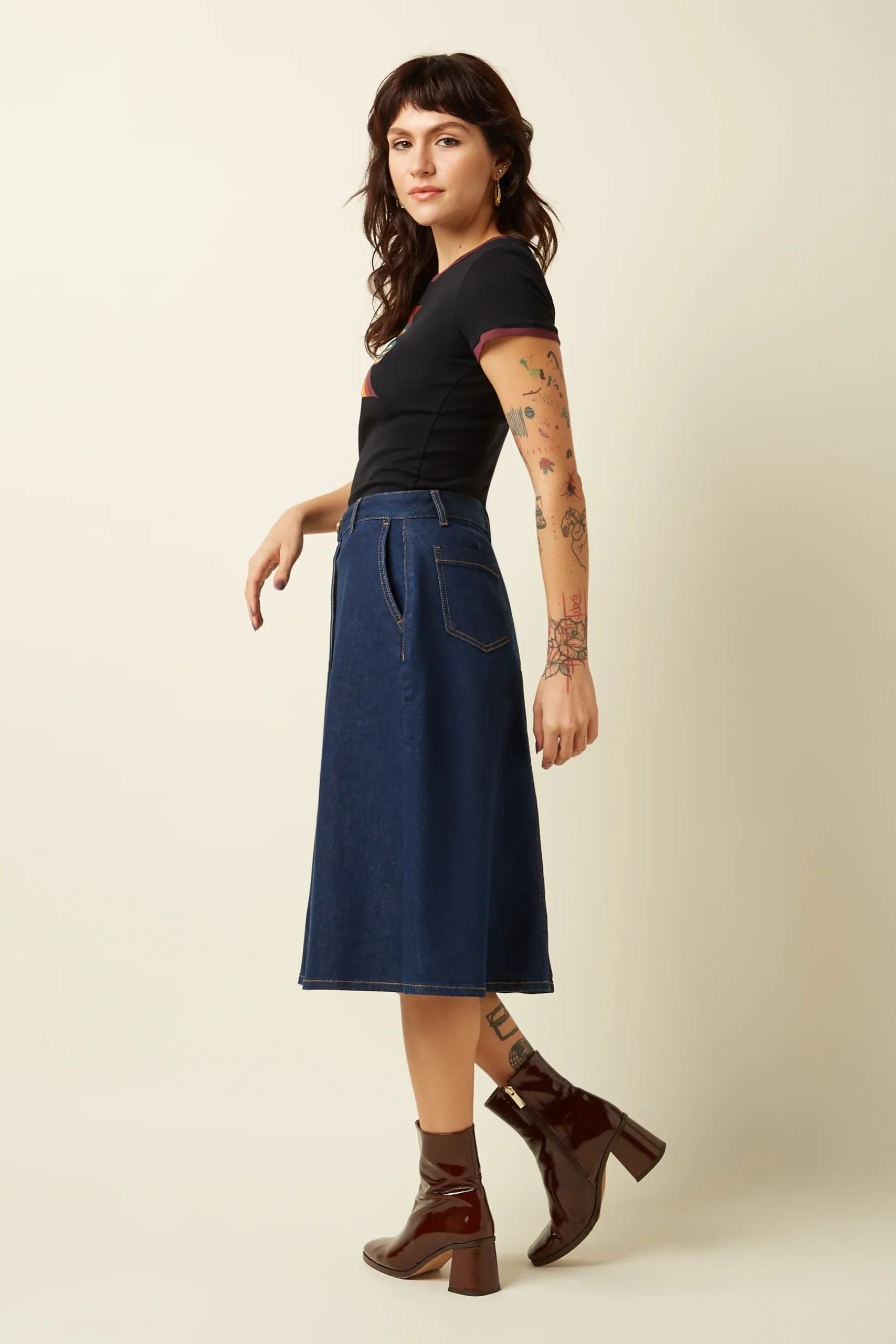 Rock Marie Onyx Denim