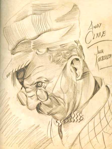 Andy Clyde portrait