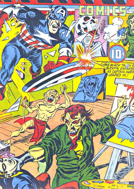 Early Captain America cover