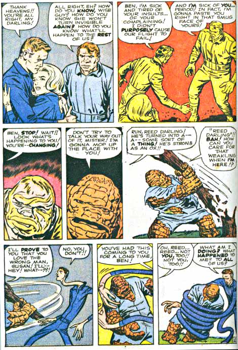 Early Fantastic Four page