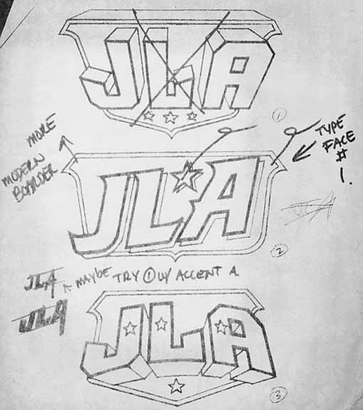JLA logos Alex Jay