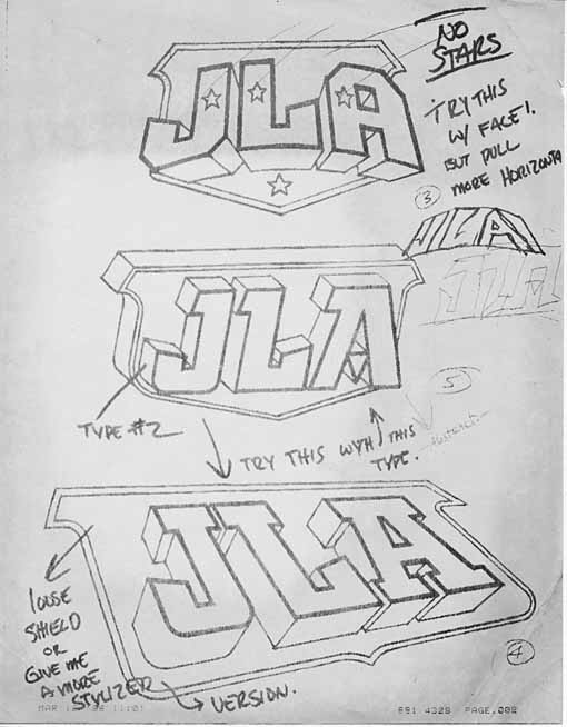 JLA logos Alex Jay