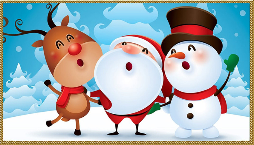 снеговик картинка нарисованная