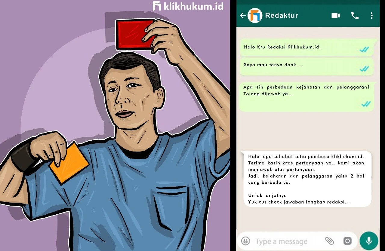 Hukum pidana adalah hukum yang mengatur tentang pelanggaran dan kejahatan. Curkum 91 Perbedaan Kejahatan Pelanggaran Klikhukum