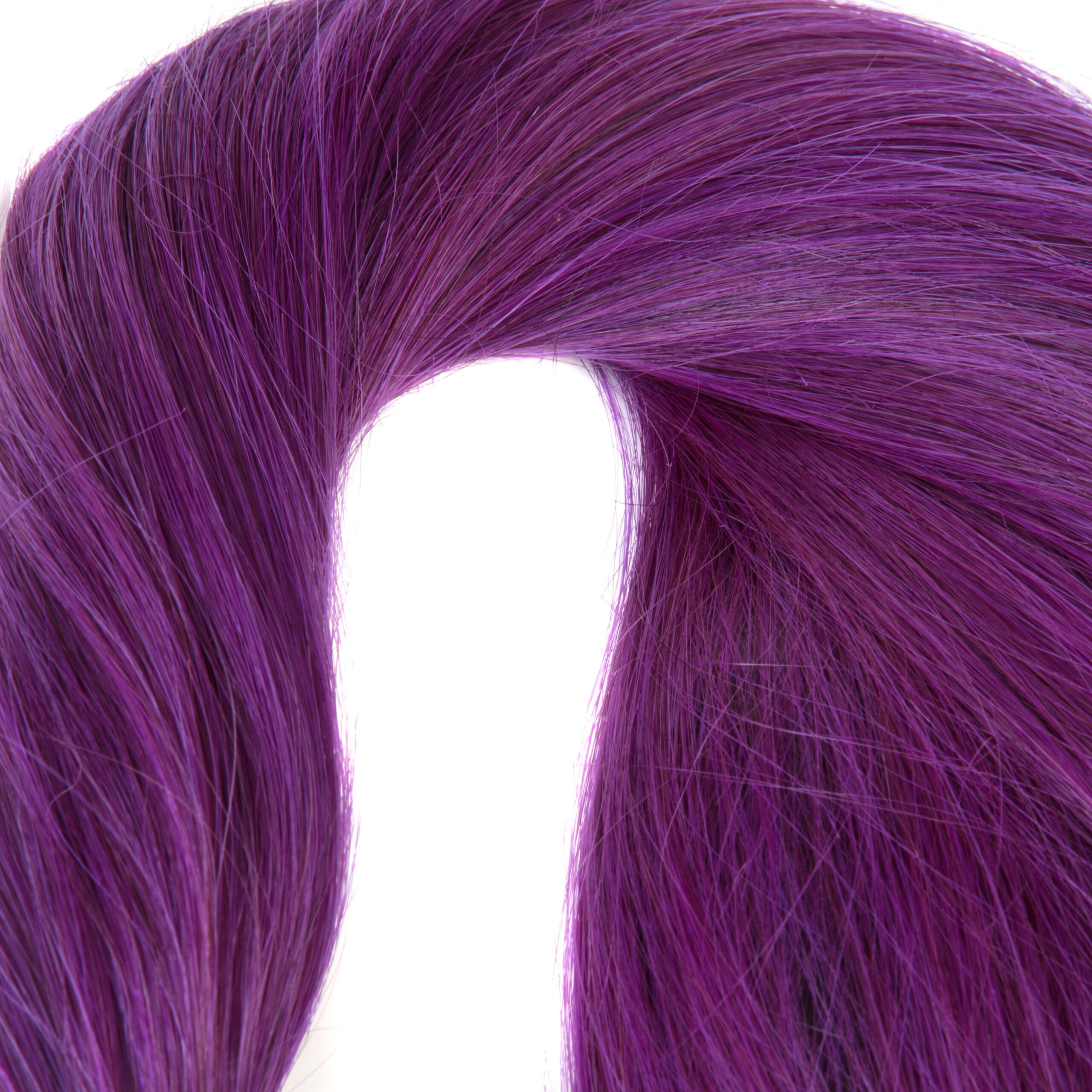 hairextensions productfotografie bestemd voor webshop kleur Lila