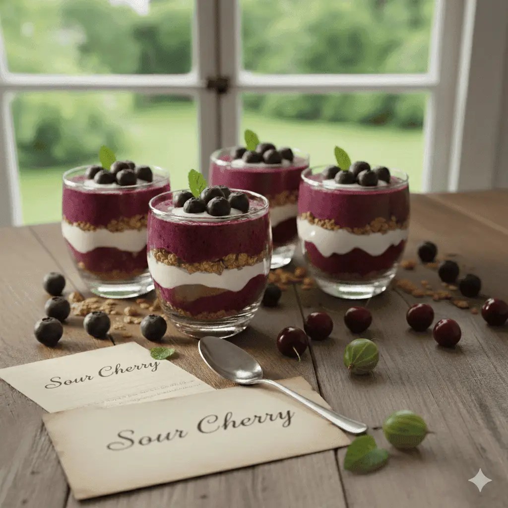 surkirsebær parfait