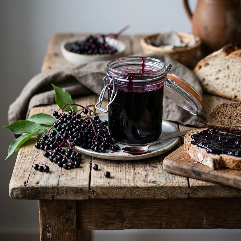 Hyldebærmarmelade