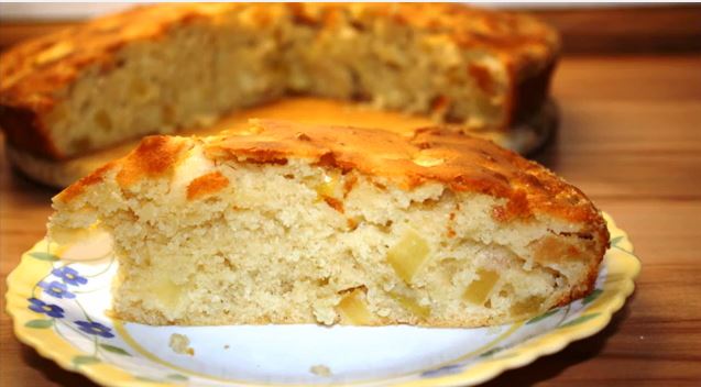 Versunkener Apfelkuchen