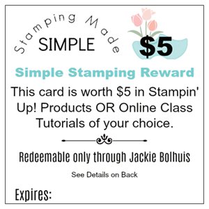 Stamping Rewards Jackie Bolhuis Klompen Stampers
