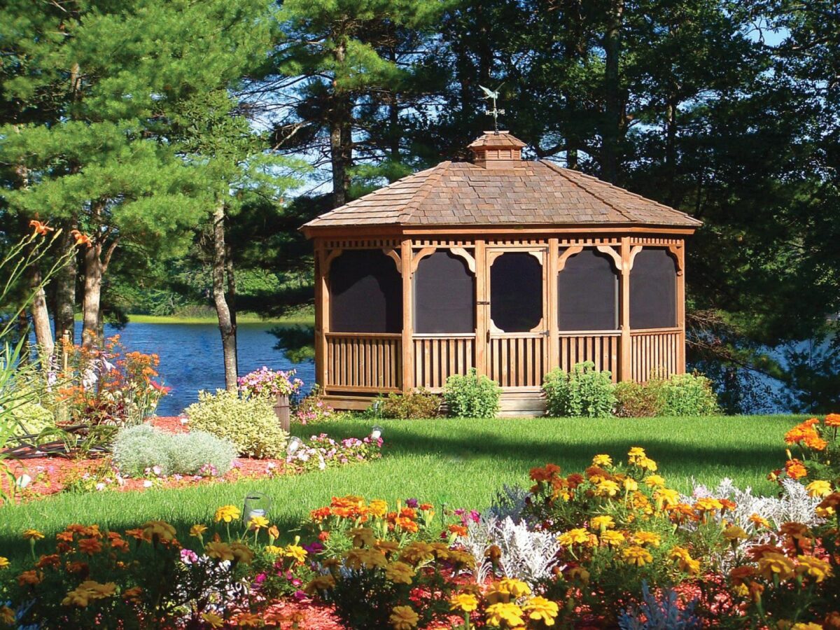 Gazebos Pre Built [Free Delivery in CT, MA & RI] Kloter Farms