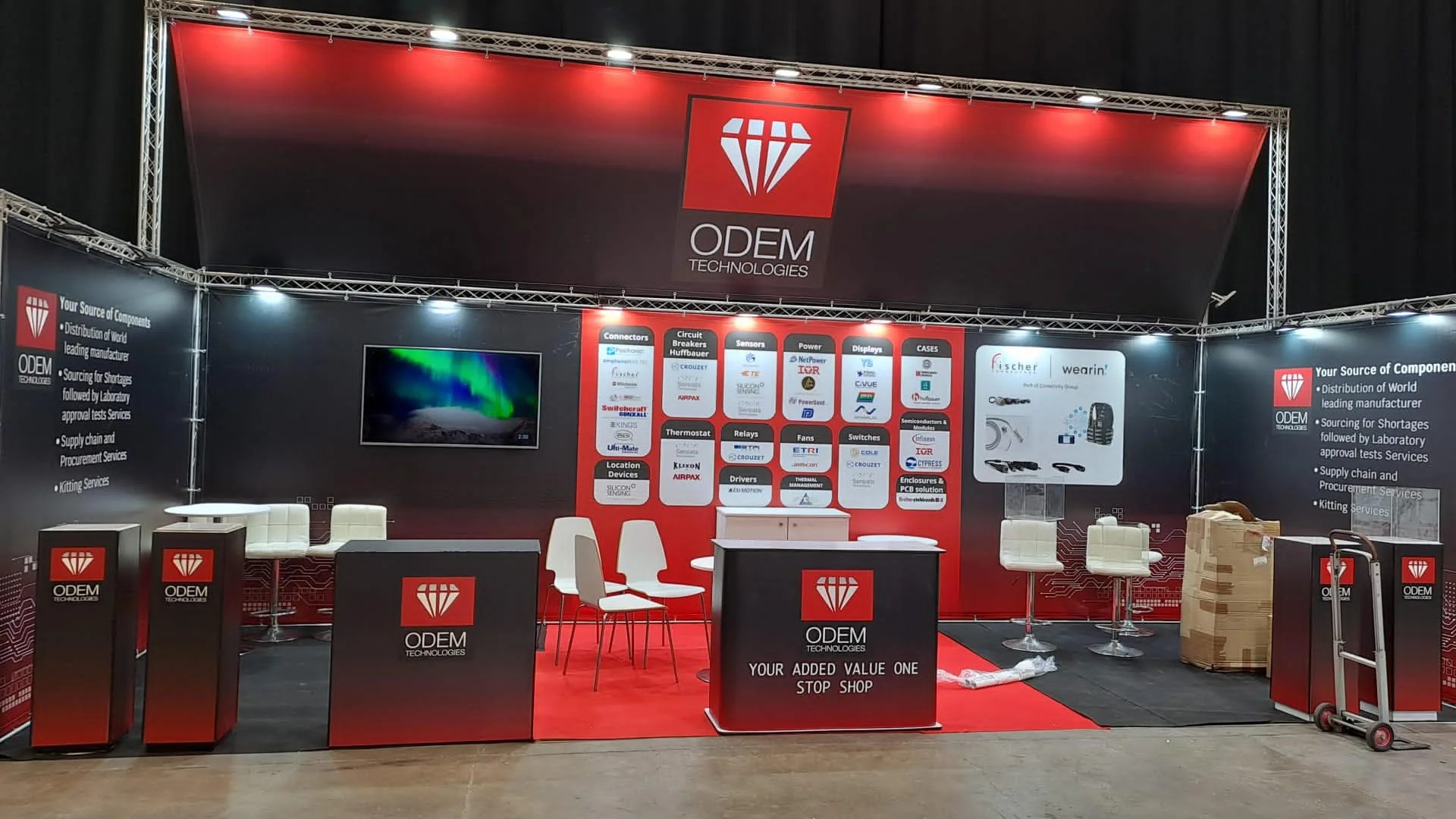 עיצוב ביתן לתערוכה ODEM