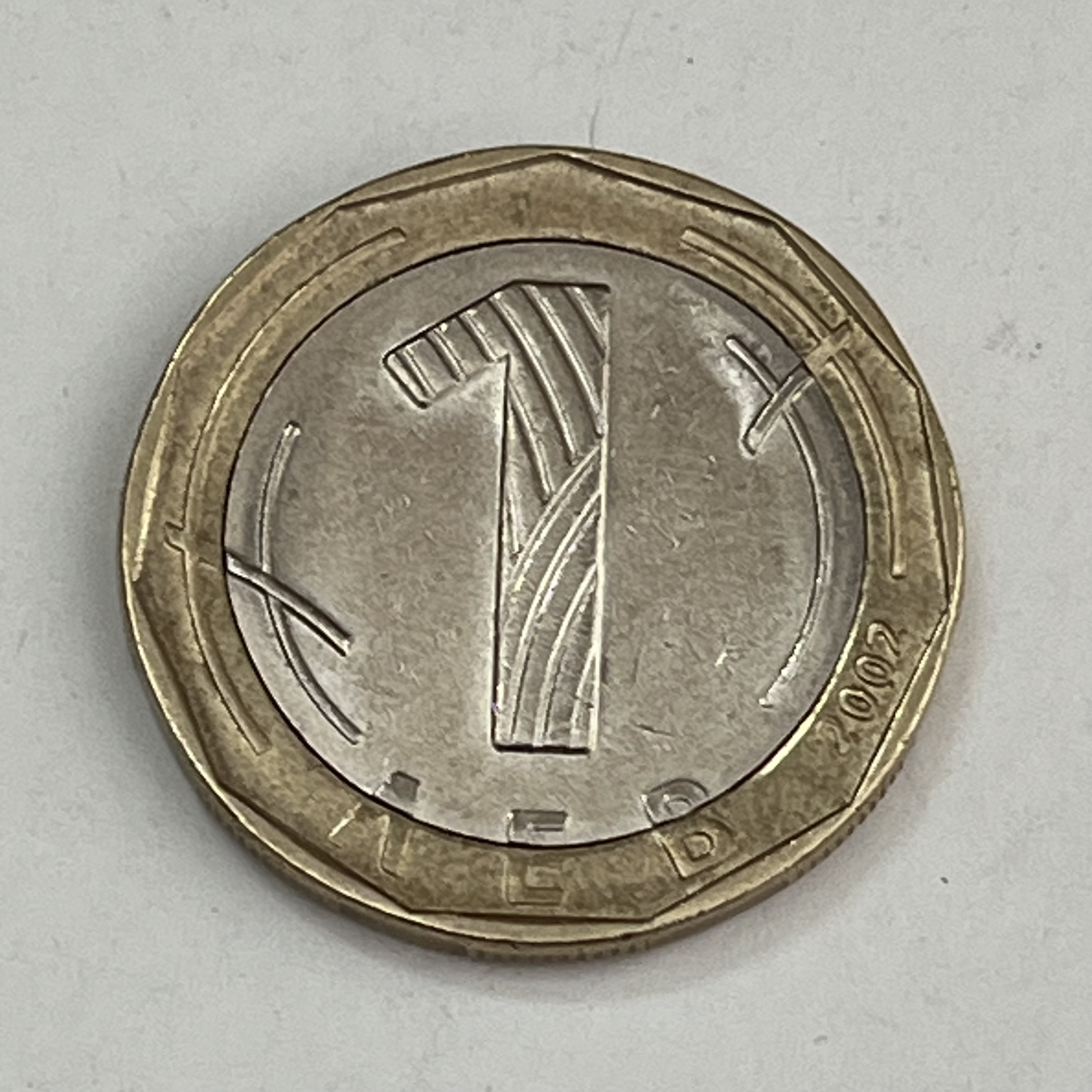 Bulgaria 1 Lev 2022 Coin – Bulgarian Currency – Collectible