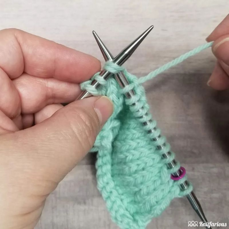 How To Perform A Knit Two Together K2tog Decrease Wrap And Turn - Amazing Light Background - Ultra HD