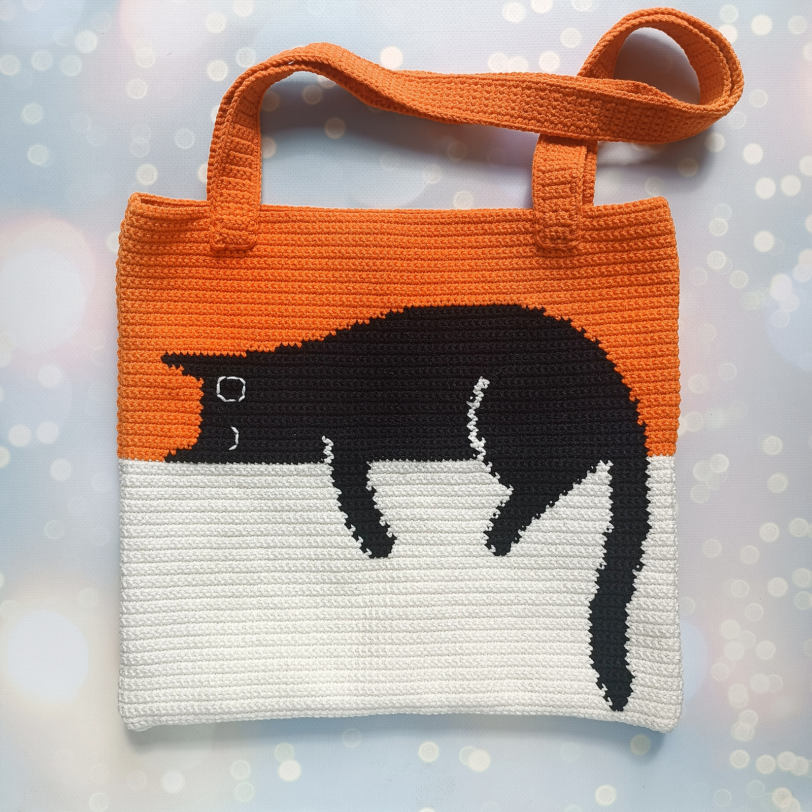 Crochet a black cat bag … popular pattern alert!