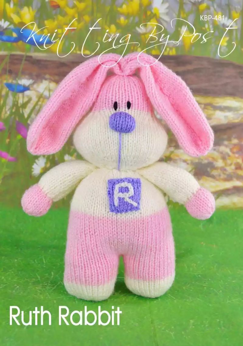 Raspberry Rabbit Knitting Pattern Knitting By Post - Artistic Mountain Wallpaper - Full HD
