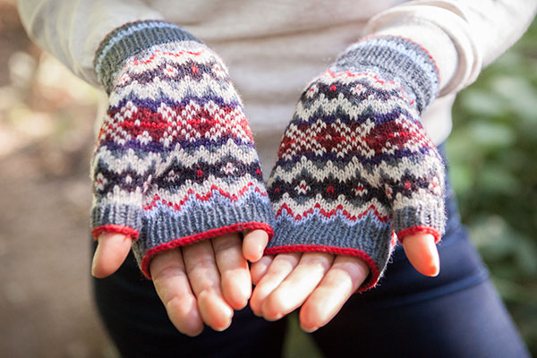 Morgan Mitts by Knitpicks