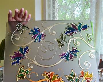 можно ли рисовать акриловыми красками на стекле