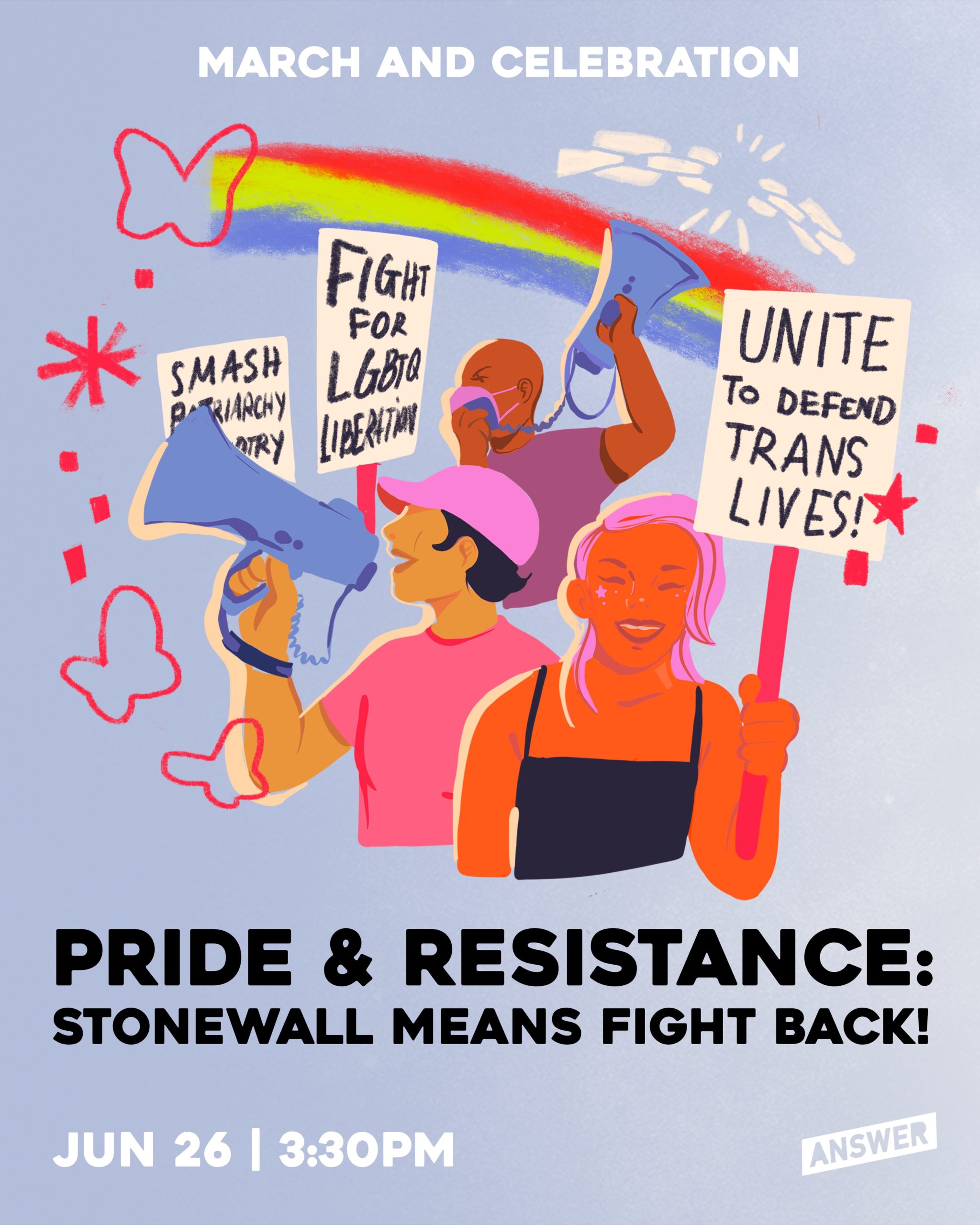 Fighting Rainbow Capitalism: Pride & Resistance March - Knock LA