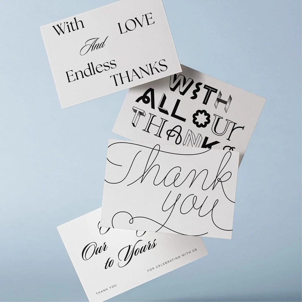 Wedding Thank You Cards