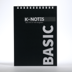 K-Notes BASIC | Minimalist Daily Lined Notebook - Daily notebook