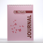 K-Notes JOURNAL | Daily Gratitude & Mindful Reflection Planner (PINK)